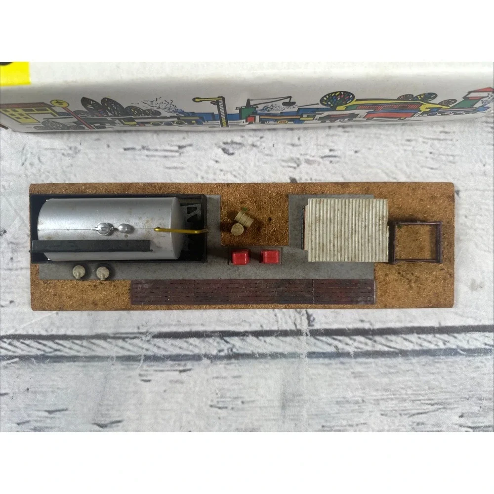 Vintage TeMos 513/00509 H0 DDR Diesel Fueling Station 1:87 Original Box
